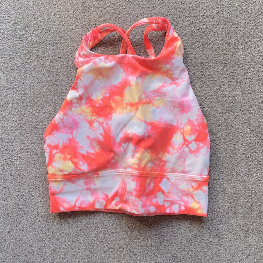 Lululemon High Neck Longline Energy Bra